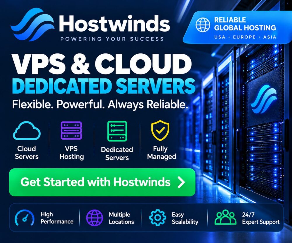 Hostwinds VPS & CLOUD DEDICATED SERVERS