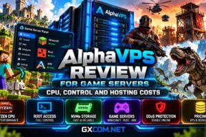AlphaVPS游戏服务器托管评测：涵盖Ryzen处理器、NVMe VPS、《我的世界》、《Rust》、《ARK》及控制面板费用