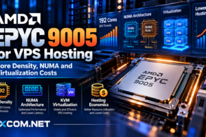 AMD EPYC 9005 VPS 主机评测：192 核密度、NUMA 架构、KVM 虚拟化及服务器运营成本