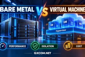 Bare metal vs virtual machines comparison of performance, isolation, scalability and hosting cost