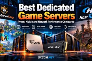 Best Dedicated Game Servers – Ryzen, NVMe and Network Performance