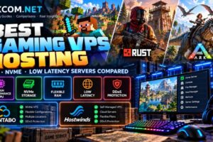 Best gaming VPS hosting compared for CPU, NVMe storage and low latency