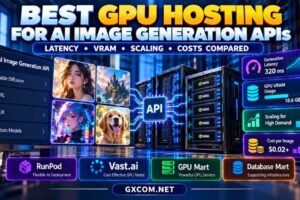 Best GPU Hosting for AI Image Generation APIs Comparing Latency VRAM Scaling and Costs Title Best GPU Hosting for AI Image Generation APIs – GXCOM.NET