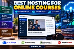 Best Hosting for Online Courses LMS Performance Student Logins and Scalability
