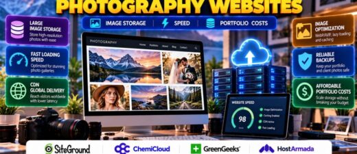Best Hosting for Photography Websites Image Storage Speed and Portfolio Costs