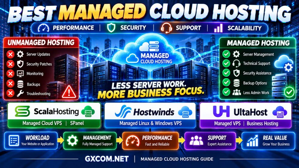 最佳云主机服务商对比：ScalaHosting、Hostwinds、UltaHost——性能、安全性和技术支持