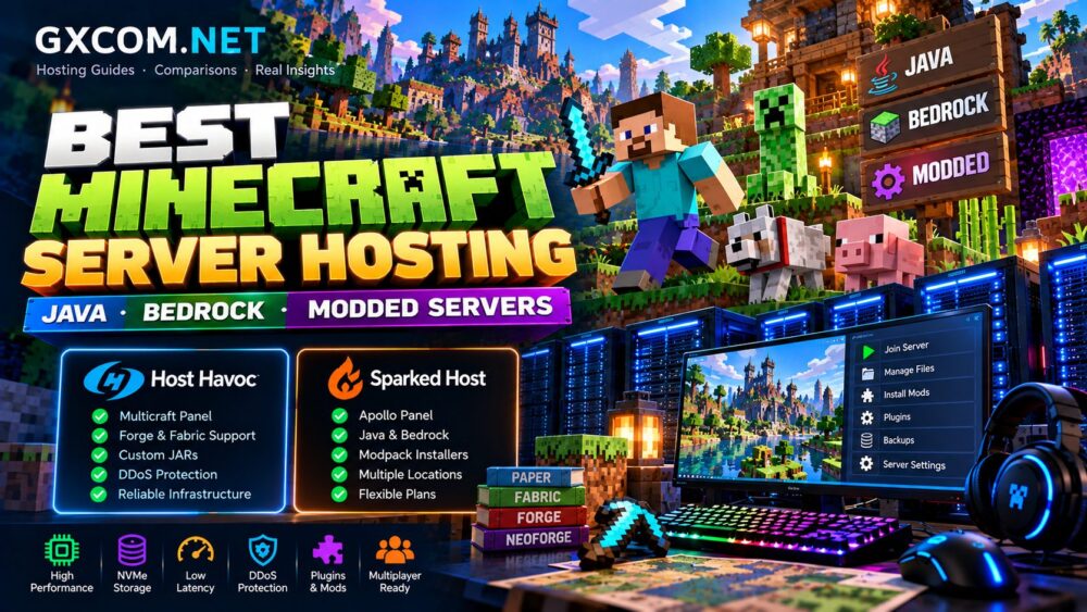 Best Minecraft Server Hosting – GXCOM.NET