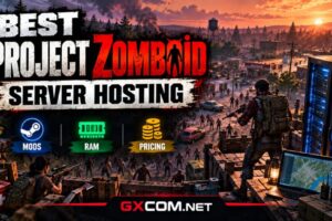 Best Project Zomboid server hosting comparison featuring Steam Workshop mods, RAM, Build 42 compatibility and server pricing