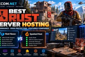 Best Rust server hosting providers compared for performance, DDoS protection and features