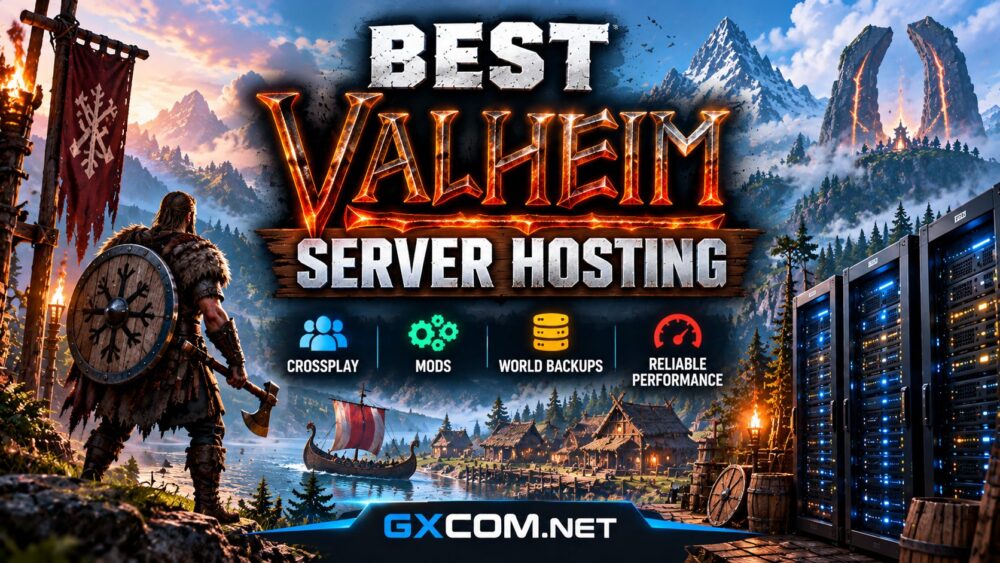 最佳《Valheim》服务器托管对比，涵盖维京多人游戏、跨平台游玩、BepInEx 模组和世界备份功能