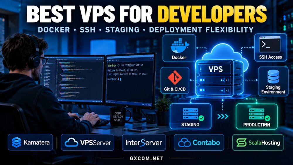 Best VPS for Developers with Docker SSH Staging and Deployment Flexibility