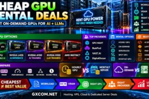 Cheap GPU Rental Deals: Best On-Demand GPUs for AI and LLMs