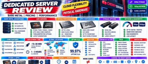 Cherry Servers Dedicated Server Review: Bare Metal, Pricing and Performance
