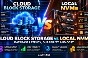 云块存储与本地 NVMe 的对比分析：涵盖数据库延迟、IOPS、耐久性、备份及云托管成本