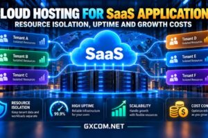 面向 SaaS 应用程序的云托管服务，具备多租户资源隔离、正常运行时间监控及基础设施扩展成本管理功能