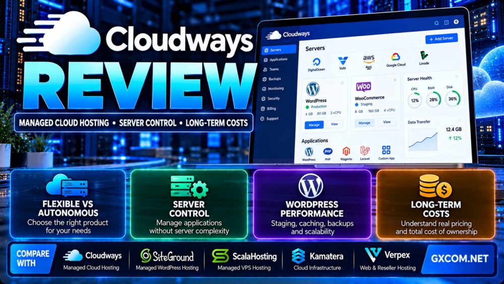 Cloudways Review: Managed Cloud Hosting, Server Control and Long-Term Costs