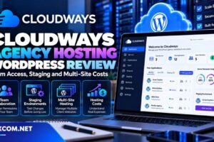 Cloudways WordPress 代理托管服务评测，涵盖团队访问权限、测试环境、多个客户网站及托管费用