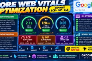 Core Web Vitals Optimization Guide for Improving LCP INP and CLS