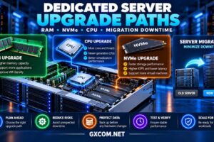 专用服务器升级方案对比：内存扩容、NVMe存储升级、CPU更换及迁移停机时间