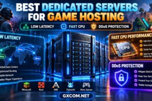Best Dedicated Servers for Game Hosting: Low Latency, CPU Speed and DDoS Protection