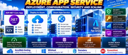 How to Deploy ASP.NET Core to Azure App Service Configuration Security Key Vault Managed Identity HTTPS Scaling and Monitoring