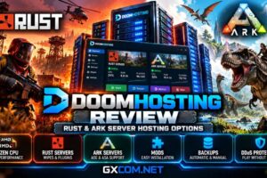 DoomHosting 评测：涵盖《Rust》和《ARK》服务器托管、Ryzen 硬件、服务器管理、模组、备份及 DDoS 防护