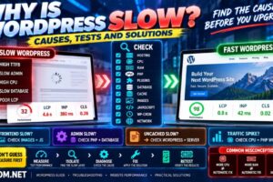 How to Fix a Slow WordPress Website Causes Tests and Solutions
