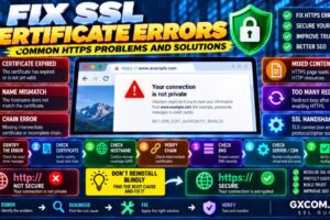 How to Fix SSL Certificate Errors and Common HTTPS Problems
