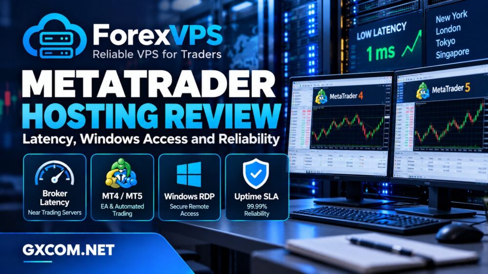 ForexVPS MetaTrader 主机评测：涵盖经纪商延迟、Windows RDP 访问、MT4/MT5 主机服务及可靠性