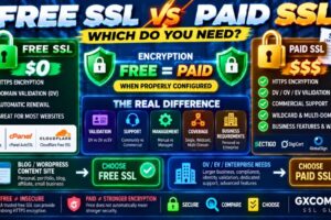 Free SSL vs Paid SSL Certificates Security Features and Differences Compared