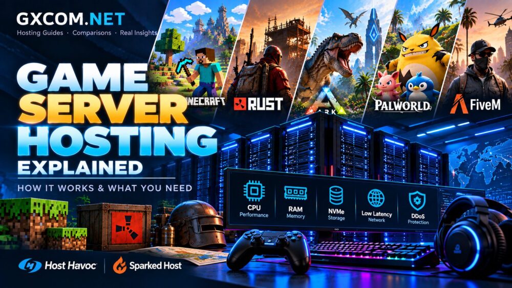 Game Server Hosting Explained – GXCOM.NET