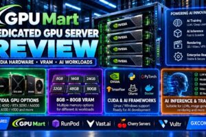 GPU Mart Dedicated GPU Server Review: NVIDIA Hardware, VRAM and AI Workload Suitability