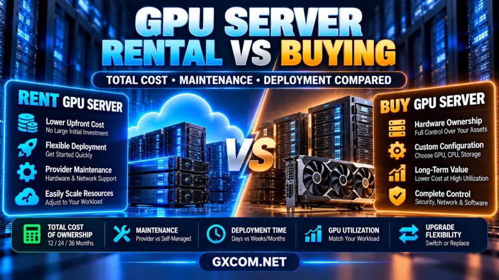 GPU Server Rental vs Buying: Total Cost, Maintenance and Deployment Compared