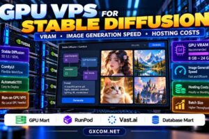 GPU VPS for Stable Diffusion comparing VRAM image generation speed and hosting costs