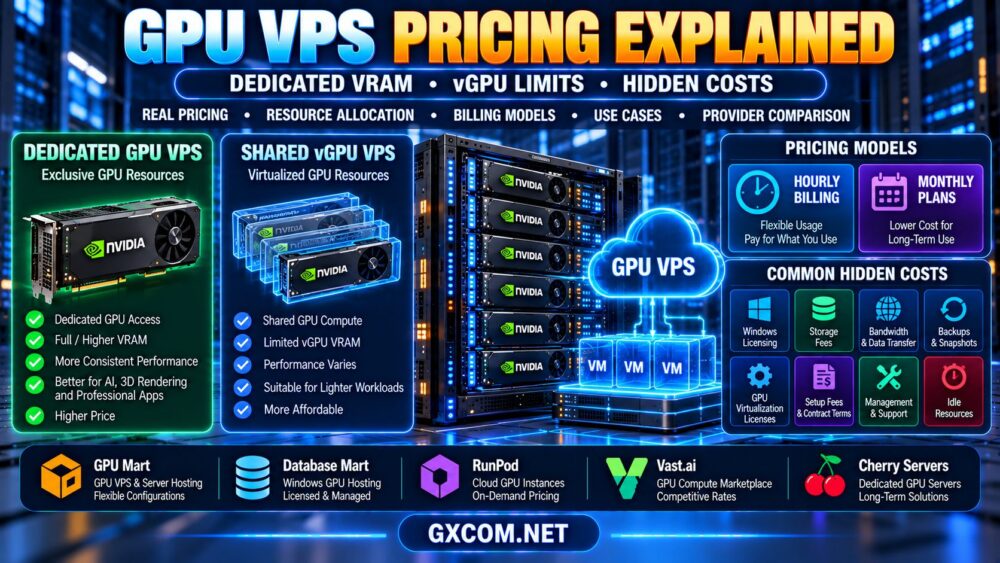 GPU VPS Pricing Explained: Dedicated VRAM, vGPU Limits and Hidden Costs