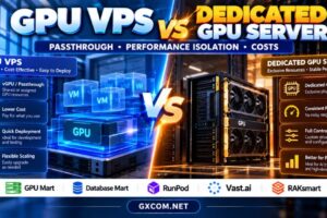 GPU VPS vs Dedicated GPU Server: Passthrough, Performance Isolation and Costs
