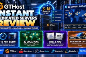 GTHost Instant Dedicated Servers Review: Provisioning Speed, Locations and Hardware Choices