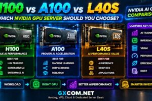 H100 vs A100 vs L40S: Which NVIDIA GPU Server Should You Choose?