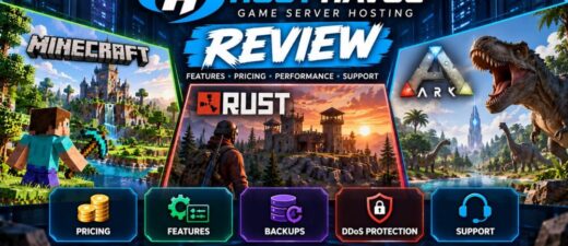 Host Havoc game server hosting review covering Minecraft Rust ARK pricing control panels backups and security