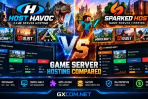 Havoc 与 Sparked Host 游戏服务器托管对比评测：涵盖《我的世界》、《Rust》、《方舟：生存进化》等游戏，以及性能、定价和控制面板