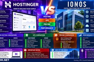 Hostinger vs IONOS Web Hosting VPS Pricing Performance and Features Comparison