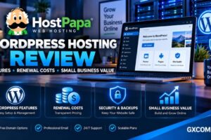 HostPapa WordPress Hosting review covering WordPress features, renewal costs, backups and small business value