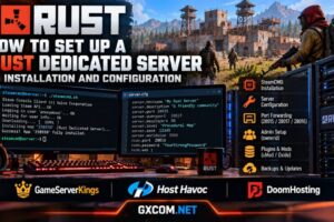 如何使用 SteamCMD 搭建 Rust 专用服务器、服务器配置、RCON 以及游戏托管基础设施