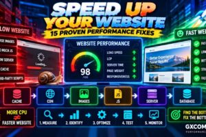 How to Speed Up a Website and Improve Website Performance