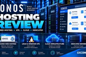 IONOS Hosting review comparing shared web hosting, Linux and Windows VPS, cloud servers, dedicated infrastructure and long-term business hosting costs