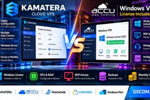 Kamatera 与 AccuWeb Hosting 对比：Windows VPS 许可、配置及月费