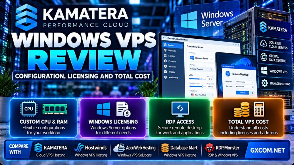 Kamatera Windows VPS Review: Configuration, Licensing and Total Cost