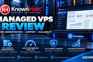 KnownHost 托管型 VPS 评测，涵盖 Linux 服务器管理、技术支持、NVMe 存储和可扩展性