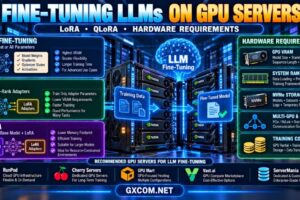 Fine-Tuning LLMs on GPU Servers: LoRA, QLoRA and Hardware Requirements