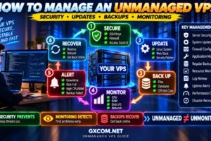 How to Manage an Unmanaged VPS Security Updates Backups Monitoring and Recovery